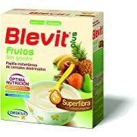 Los mejores  - Blevit Plus Superfibra Frutas- Cereales para Bebé. A Partir de Los 4 Meses- 600g